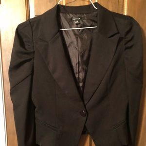 After 5 blazer with fun sleeves